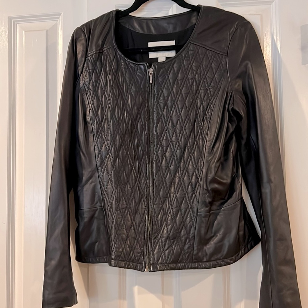 Leather jacket